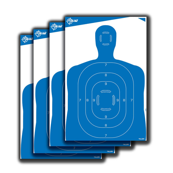 Allen 15331 EZ Aim  Silhouette Paper Target 23