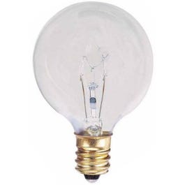 Globe Light Bulbs, Clear, 2-Pk., 15-Watts