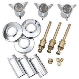 Tub & Shower Faucet Rebuild Kit For Sayco Space Age, Chrome