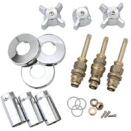 Tub & Shower Faucet Rebuild Kit For Sterling Rockwell, Chrome