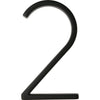 Hillman Distinctions Floating Mount House Number 2 Black