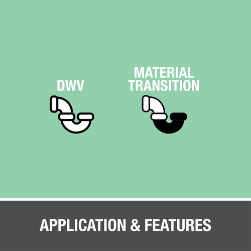 Oatey® ABS to PVC Transition Medium Bodied Green Cement