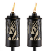 Tiki Brand 2 Pack - Easy Install Hunter Metal Torches