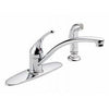 Foundations Kitchen Faucet, Single Handle, With Side Spray, Chrome